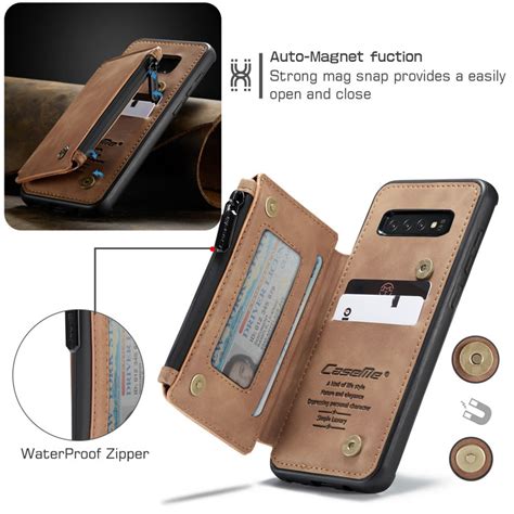 samsung galaxy s10 plus wallet case with rfid protection|wallet case for galaxy s10.